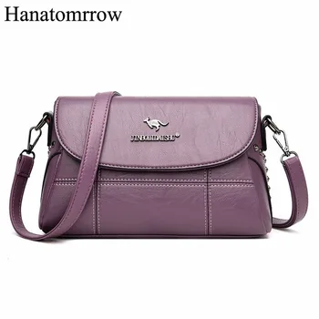 Quality Brand Soft Pu Leather Handbags For Women Shoulder Bags Ladies Luxury Small Flap Bags Designer Messenger Bags
Quality Brand Soft Pu Leather Handbags For Women Shoulder Bags Ladies Luxury Small Flap Bags Designer Messenger Bags