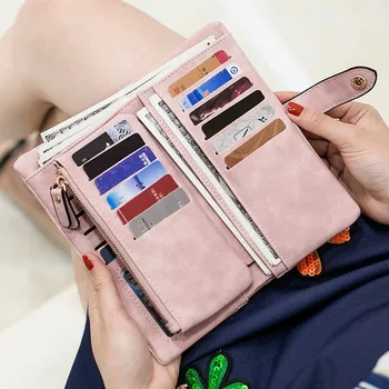 2020 Multi-Function Long Wallet Female Multi-Card Student Simple Clutch Scrub Wallet Female
2020 Multi-Function Long Wallet Female Multi-Card Student Simple Clutch Scrub Wallet Female