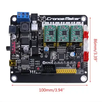 CNC 3018/2418/1610 GRBL 1.1 3 Axis Stepper Motor 2 Y USB Driver Controller Board
CNC 3018/2418/1610 GRBL 1.1 3 Axis Stepper Motor 2 Y USB Driver Controller Board