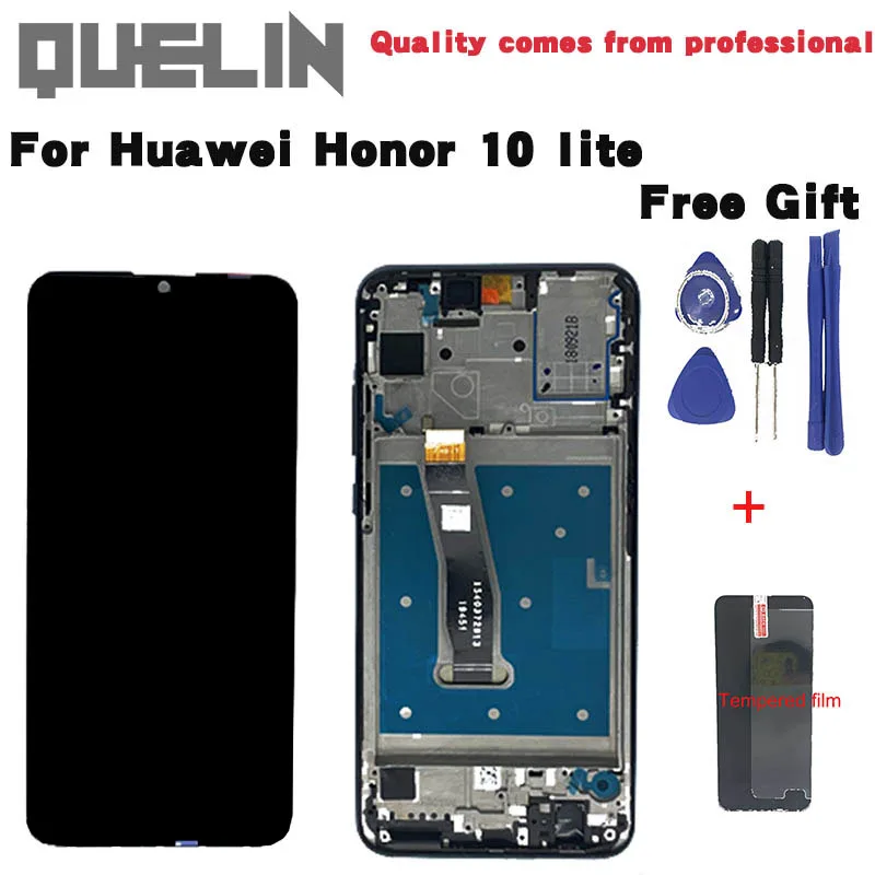 Original Display For Huawei Honor 10 Lite LCD Touch Screen Digitizer with Frame For HUAWEI Honor 10 Lite Display HRY-LX1 HRY-LX2
Original Display For Huawei Honor 10 Lite LCD Touch Screen Digitizer with Frame For HUAWEI Honor 10 Lite Display HRY-LX1 HRY-LX2