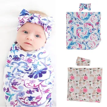 Fashion Infant Print Cotton Baby Blanket Sweet Cute Newborn Baby Wrap Cloth Headband Baby Swaddle
Fashion Infant Print Cotton Baby Blanket Sweet Cute Newborn Baby Wrap Cloth Headband Baby Swaddle