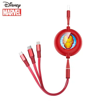 Disney Marvel Legal Version for iPhone for Android Type-C three-in-one multi-function one drag three expansion data cable
Disney Marvel Legal Version for iPhone for Android Type-C three-in-one multi-function one drag three expansion data cable
