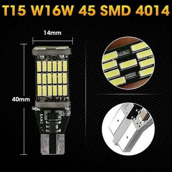 Error-free Taillight T15 12V-24V Canbus Lamp Aluminum Replacement 2pcs 
Error-free Taillight T15 12V-24V Canbus Lamp Aluminum Replacement 2pcs