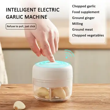 Electric Meat Grinder Mini Food Garlic Vegetable Chopper Crusher Press For Nut Fruit Onion Processor USB Charging Kitchen Tools
Electric Meat Grinder Mini Food Garlic Vegetable Chopper Crusher Press For Nut Fruit Onion Processor USB Charging Kitchen Tools