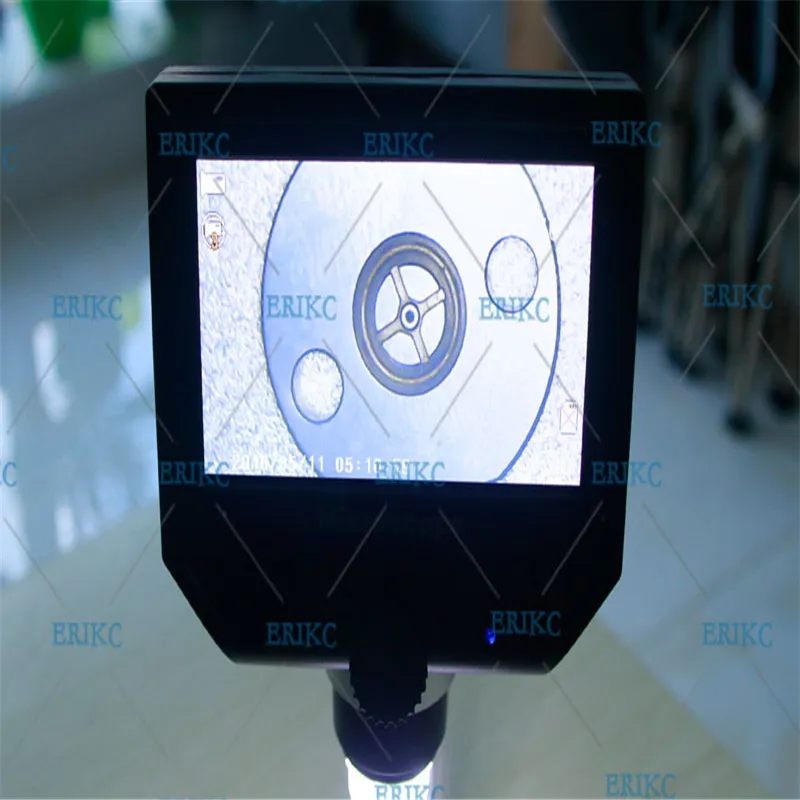 ERIKC Digital Industrial Stereo Microscope with Camera Screen LCD Microscope Cyclic Automatic Shutdown Injector Valve Check
ERIKC Digital Industrial Stereo Microscope with Camera Screen LCD Microscope Cyclic Automatic Shutdown Injector Valve Check