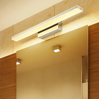 Modern Led Mirror Light Acrylic Waterproof 9/12W Upscale Dressing Table Wall Light Mirror Headlights Bathroom Lighting Luminous
Modern Led Mirror Light Acrylic Waterproof 9/12W Upscale Dressing Table Wall Light Mirror Headlights Bathroom Lighting Luminous