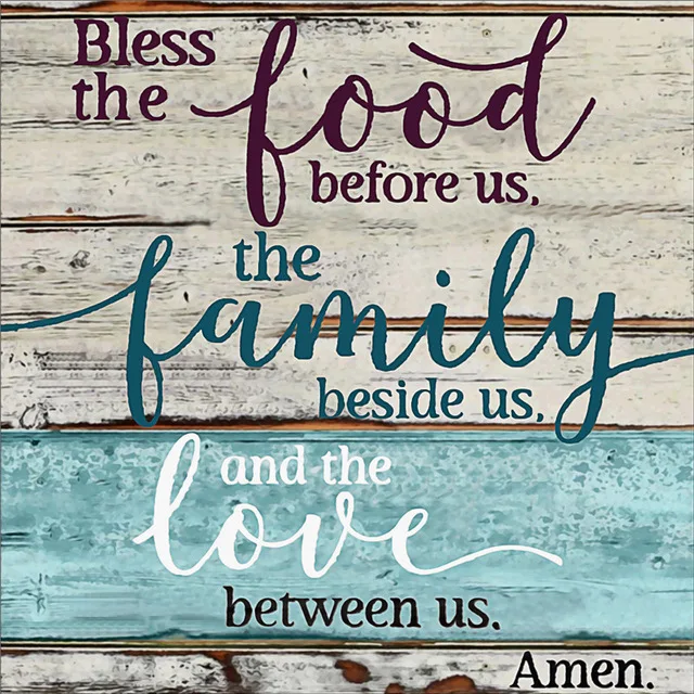 JMINE Div 5D bless Family Wood Love полностью Алмазная краска Набор для вышивки крестиком