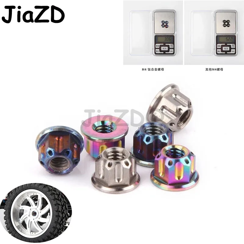 4 Pcs D1RC original Titanium alloy Steel Self-locking Nut Lock Nut Locknut Slip Hex Nut RC Car Accessories A07
4 Pcs D1RC original Titanium alloy Steel Self-locking Nut Lock Nut Locknut Slip Hex Nut RC Car Accessories A07