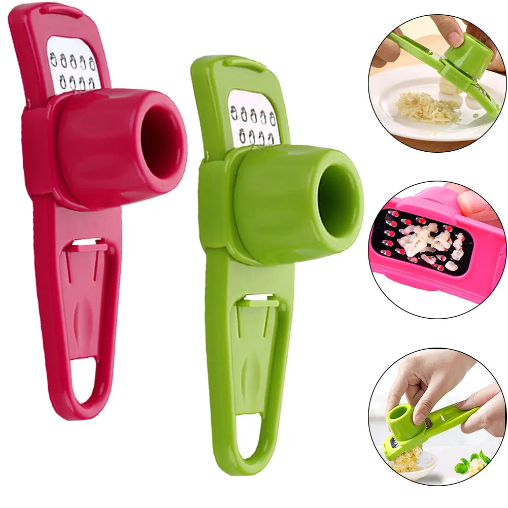 Garlic Grater Multi Functional Ginger Garlic Grinder Mini Garlic Mill Cutter Cooking Tool for Kitchen Accessories Random Color
Garlic Grater Multi Functional Ginger Garlic Grinder Mini Garlic Mill Cutter Cooking Tool for Kitchen Accessories Random Color