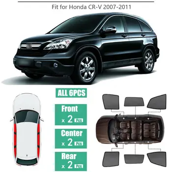 Fit For Honda CR-V 2007-2011 6Pcs Windows Sunshade UV Protection Mesh Block Visor
Fit For Honda CR-V 2007-2011 6Pcs Windows Sunshade UV Protection Mesh Block Visor