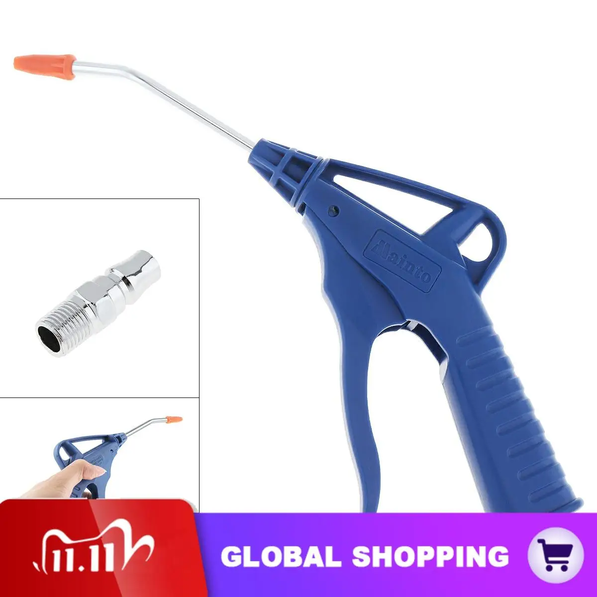 Luxury-type Short Nozzle Pneumatic Blowing Dust Gun Air Compressor Cleaning Tools Spray Guns for Home Decoration / Car Wash
Luxury-type Short Nozzle Pneumatic Blowing Dust Gun Air Compressor Cleaning Tools Spray Guns for Home Decoration / Car Wash