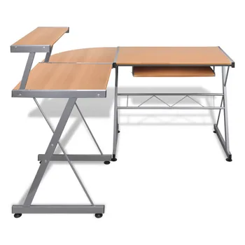 L Shaped Desk with Shelves Workstation Study Writing Desk Corner Computer Desk with CPU Stand, Home Office Gaming Table
L Shaped Desk with Shelves Workstation Study Writing Desk Corner Computer Desk with CPU Stand, Home Office Gaming Table