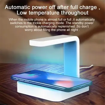2 In 1 10W Phone UV Sanitizer Wireless Fast Charger Portable Phone Ultraviolet Disinfection Lamp Cellphone UV Sterilizer Charge
2 In 1 10W Phone UV Sanitizer Wireless Fast Charger Portable Phone Ultraviolet Disinfection Lamp Cellphone UV Sterilizer Charge