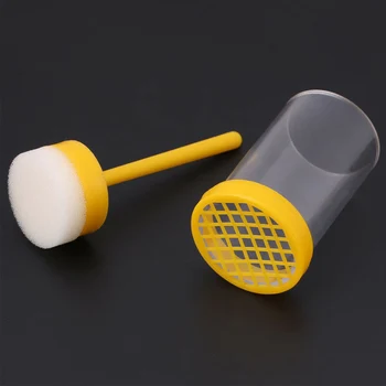 Plastic Bottle Queen Bee Marker Beekeeping Useful Marking Cage Tool Yellow Box Farm Bottle Portable With Plunger Equipment
Plastic Bottle Queen Bee Marker Beekeeping Useful Marking Cage Tool Yellow Box Farm Bottle Portable With Plunger Equipment