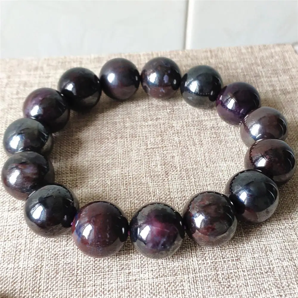 100% Natural Purple Sugilite Bracelet South Africa Gemstone Round Beads 15mm Woman Man Lucky Love Gift AAAAA
100% Natural Purple Sugilite Bracelet South Africa Gemstone Round Beads 15mm Woman Man Lucky Love Gift AAAAA