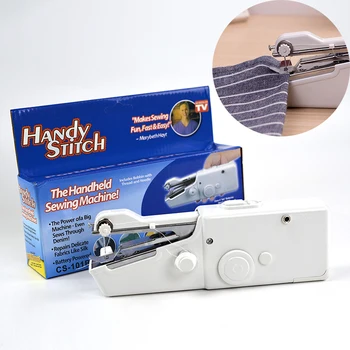 Portable Household Mini Hand Sewing Machine for Quick Repairs DIY Clothes Stitching Sew Needlework Crafting Mending Machine 
Portable Household Mini Hand Sewing Machine for Quick Repairs DIY Clothes Stitching Sew Needlework Crafting Mending Machine