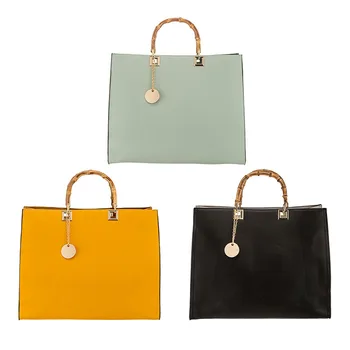2020 Spring,women bag,Women handbag,Single bamboo handle, zip closure, two internal compartments,AMN-BO2346 
2020 Spring,women bag,Women handbag,Single bamboo handle, zip closure, two internal compartments,AMN-BO2346