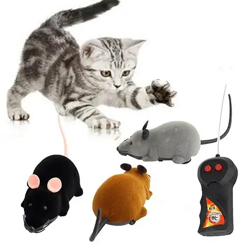 Игрушки в виде животных Забавный пульт дистанционного управления игрушка крыса