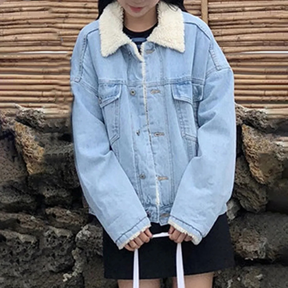 2020 Warm Women's Winter Jacket Elegant Casual Coat Female Jeans Jacket Basic Ladies Top Windbreaker Denim Jackets Overcoat
2020 Warm Women's Winter Jacket Elegant Casual Coat Female Jeans Jacket Basic Ladies Top Windbreaker Denim Jackets Overcoat
