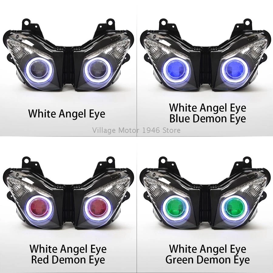 Custom Motorcycle Front Headlight Head Light Lamp Headlamp Assembly Fits for Kawasaki Ninja ZX6R 2009 2010 2011 2012
Custom Motorcycle Front Headlight Head Light Lamp Headlamp Assembly Fits for Kawasaki Ninja ZX6R 2009 2010 2011 2012