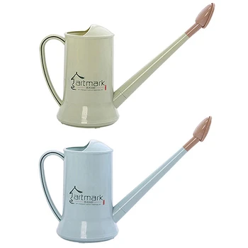 2 Pcs 2 Liter Plastic Watering Can Flower Plant Shower Tool Detachable Long Mouth Kettle Spray Bottle, Green & Blue 
2 Pcs 2 Liter Plastic Watering Can Flower Plant Shower Tool Detachable Long Mouth Kettle Spray Bottle, Green & Blue