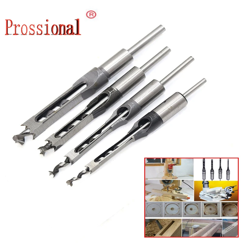 HSS Twist Drill Bits Woodworking Drill Tools Kit Set Square Auger Mortising Chisel Drill Set Square Hole Extended Drill Bit
HSS Twist Drill Bits Woodworking Drill Tools Kit Set Square Auger Mortising Chisel Drill Set Square Hole Extended Drill Bit