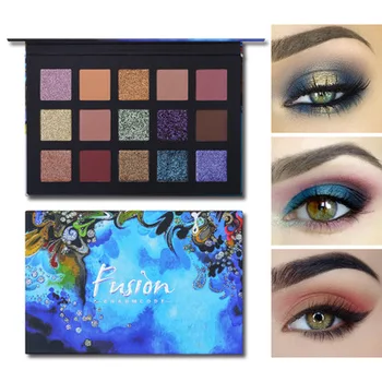 UCANBE CHARMCODE 15 Colors Eyeshadow Palette Makeup Blue Romantic Waterproof Glitter Matte Eye Shadow Eye Cosmetic
UCANBE CHARMCODE 15 Colors Eyeshadow Palette Makeup Blue Romantic Waterproof Glitter Matte Eye Shadow Eye Cosmetic