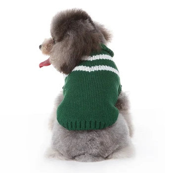 Warm Dog Stripes Sweater Coats with High Collar for Winter Autumn Pet Dogs Clothes 
Warm Dog Stripes Sweater Coats with High Collar for Winter Autumn Pet Dogs Clothes