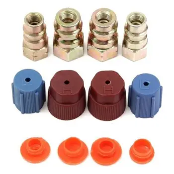 A/C R12 To R134A Low or High Side Threaded Joint Modified Conversion Adapter Quick Connector Male Connector Joint Cover Valve Ki
A/C R12 To R134A Low or High Side Threaded Joint Modified Conversion Adapter Quick Connector Male Connector Joint Cover Valve Ki