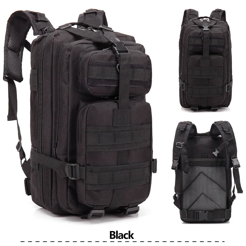 Outdoor Camping Hiking Rucksack Tactical Backpack 25L Large Capacity Oxford Cloth Backpack (with buckle)
Outdoor Camping Hiking Rucksack Tactical Backpack 25L Large Capacity Oxford Cloth Backpack (with buckle)