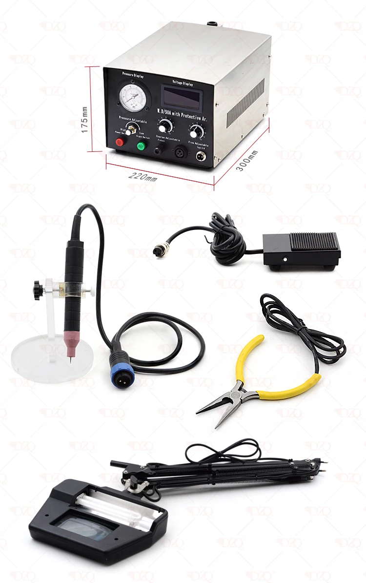 Jewelry welding machine necklace chain welder metal welding argon smart welder