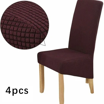 4/6x High Back Chair Cover Elastic Stretch Seat Cover For Dinning Hotel Banquet Home, Kitchen, Bedroom, Living Room Decoration
4/6x High Back Chair Cover Elastic Stretch Seat Cover For Dinning Hotel Banquet Home, Kitchen, Bedroom, Living Room Decoration