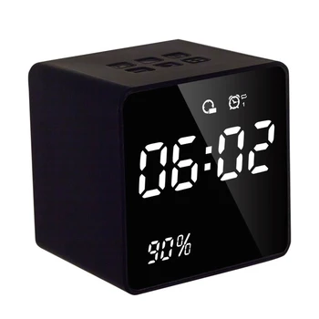 HIFI Sterero Bluetooth Speaker Rechargeable Portable FM Radio LED Digital Display Alarm Clock AUX TF USB Plastic Music Player
HIFI Sterero Bluetooth Speaker Rechargeable Portable FM Radio LED Digital Display Alarm Clock AUX TF USB Plastic Music Player