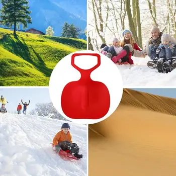 Funny Thicken Outdoor Skateboard Toboggan Snow Sled Wearproof Skiing Tool for Adult Children Sports Toy Random Color 
Funny Thicken Outdoor Skateboard Toboggan Snow Sled Wearproof Skiing Tool for Adult Children Sports Toy Random Color
