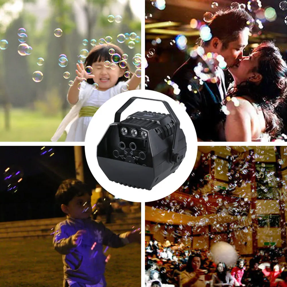 1 pcs LED Stage Light Wireless Remote Control Bubble Machine Auto for Wedding Parties AU/EU/US/UK Plug Supplies
1 pcs LED Stage Light Wireless Remote Control Bubble Machine Auto for Wedding Parties AU/EU/US/UK Plug Supplies