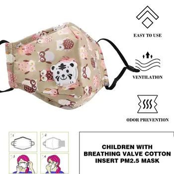 Children Mask Activated Carbon Protective Mask With Breathing Valve Cotton Mask With 1 Filter Replaceable Mask Pads
Children Mask Activated Carbon Protective Mask With Breathing Valve Cotton Mask With 1 Filter Replaceable Mask Pads