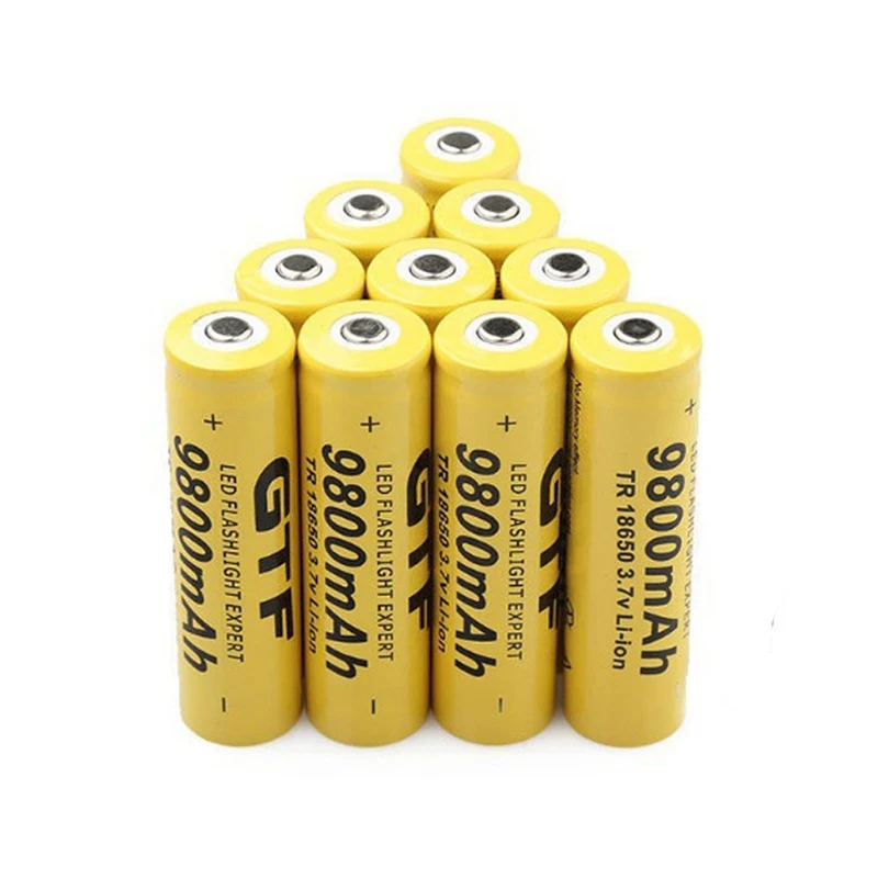 Original 3.7V 18650 9800mAh Li-ion battery Rechargeable Lithium Batteries for flashlight headlamp electronic toy drop shipping 
Original 3.7V 18650 9800mAh Li-ion battery Rechargeable Lithium Batteries for flashlight headlamp electronic toy drop shipping
