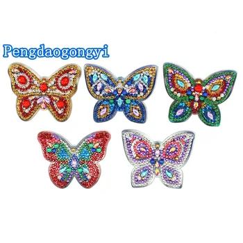 New Style PVC Butterfly Keychain Diamond Shaped Diamond Painting Pendant Bag Decoration YSK28 
New Style PVC Butterfly Keychain Diamond Shaped Diamond Painting Pendant Bag Decoration YSK28