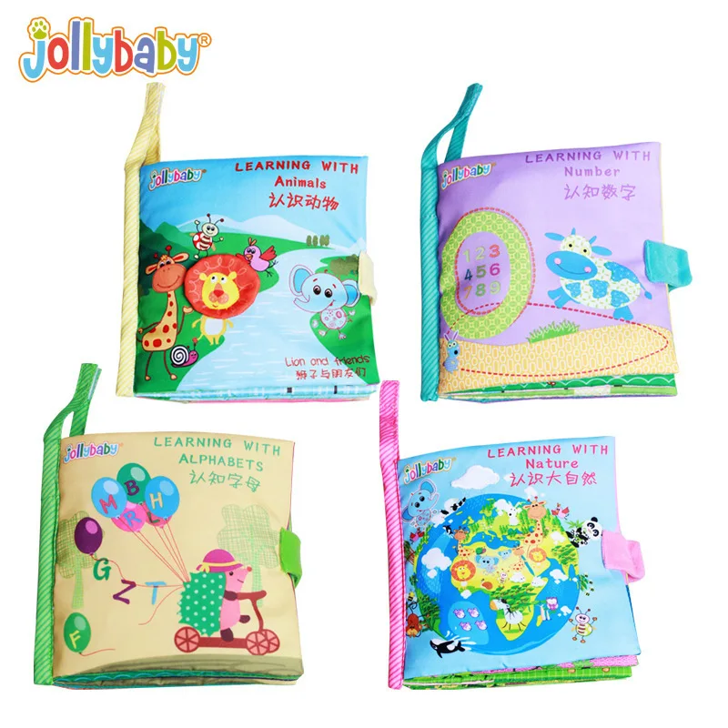 Jollybaby Stereo Lettered Learning Early Education Cloth Book xiang zhi Cloth Book Understanding Nature Animal with Numbers Lett
Jollybaby Stereo Lettered Learning Early Education Cloth Book xiang zhi Cloth Book Understanding Nature Animal with Numbers Lett