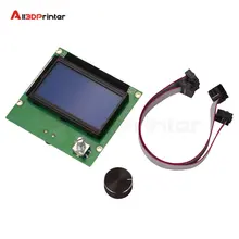 12864 LCD Screen 3D Printer Parts Display RAMPS Smart Blue Control Panel Board with Cable Accessories for Ender -3/CR-10
12864 LCD Screen 3D Printer Parts Display RAMPS Smart Blue Control Panel Board with Cable Accessories for Ender -3/CR-10