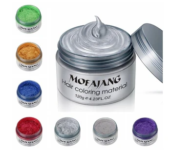 MOFAJANG Blue Hair Wax Pomades - Natural Hair Coloring Wax Material Disposable Hair Styling Clays Ash for Cosplay, Party
MOFAJANG Blue Hair Wax Pomades - Natural Hair Coloring Wax Material Disposable Hair Styling Clays Ash for Cosplay, Party