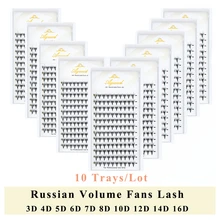 AGUUD 10Trays/Lot Premade Volume Fans Lashes Thin Pointy 3D/4D/5D/6D/8D/10D/12D/14D Sharp Narrow Stem Russian Volume Fans Lashes
AGUUD 10Trays/Lot Premade Volume Fans Lashes Thin Pointy 3D/4D/5D/6D/8D/10D/12D/14D Sharp Narrow Stem Russian Volume Fans Lashes