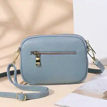 New 2020 trend rhomboid shoulder bag fashion 100% cowhide crossbody all-match casual texture female bag mobile phone bag Z39
New 2020 trend rhomboid shoulder bag fashion 100% cowhide crossbody all-match casual texture female bag mobile phone bag Z39