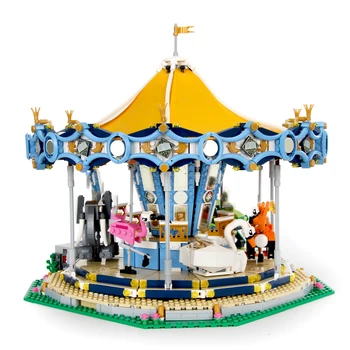 City street view Amusement Park Carousel Building Blocks Bricks Toys Creator Model Block Kits Children Girls Birthday Gifts
City street view Amusement Park Carousel Building Blocks Bricks Toys Creator Model Block Kits Children Girls Birthday Gifts