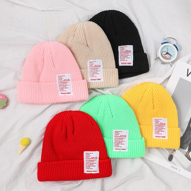 Unisex Candy Color Knitted Beanie Hat Winter Warm Letter Thicken Beanie Caps For Men And Women Ear Warm Hat Girls Autumn Hats
Unisex Candy Color Knitted Beanie Hat Winter Warm Letter Thicken Beanie Caps For Men And Women Ear Warm Hat Girls Autumn Hats