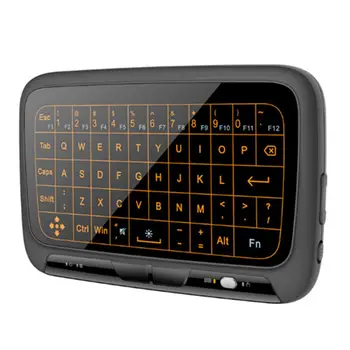 DishyKooker Mini Wireless Keyboard Air Mouse H18+ Full Screen Touch 2.4GHz Touchpad Backlit Rechargeable Mouse Remote
DishyKooker Mini Wireless Keyboard Air Mouse H18+ Full Screen Touch 2.4GHz Touchpad Backlit Rechargeable Mouse Remote