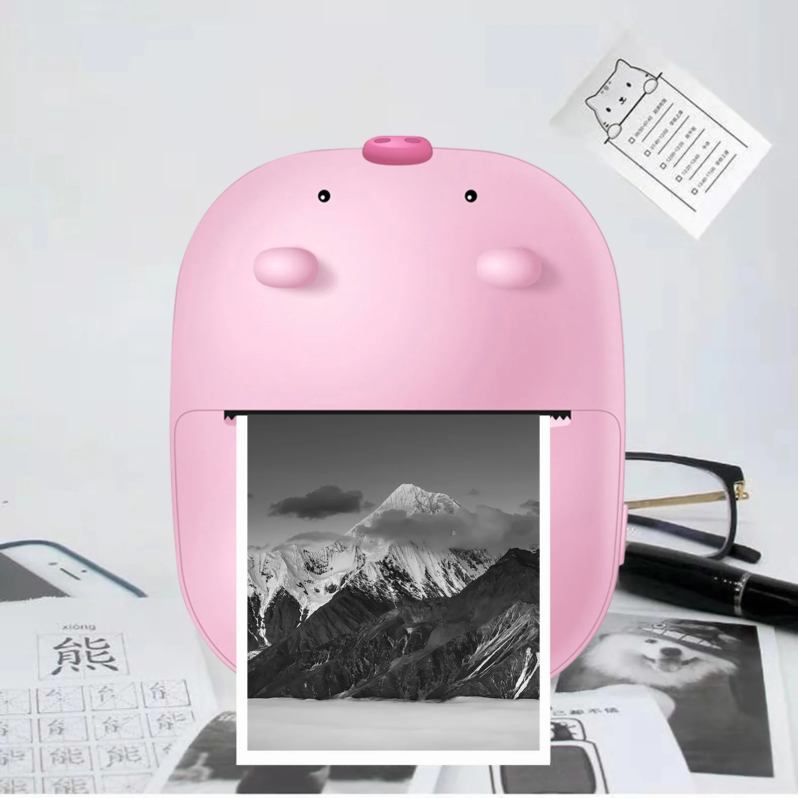 Portable Thermal Printer Paper Photo Pocket Thermal Printer 58 mm Printing Wireless Bluetooth Android IOS Printers
Portable Thermal Printer Paper Photo Pocket Thermal Printer 58 mm Printing Wireless Bluetooth Android IOS Printers