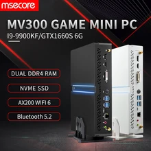 MSECORE MV300 Intel core I5 I7 I9 GTX1660S 6G dedicated card gaming Mini PC Windows 10 Desktop Computer HTPC DP HDMI bluetooth
MSECORE MV300 Intel core I5 I7 I9 GTX1660S 6G dedicated card gaming Mini PC Windows 10 Desktop Computer HTPC DP HDMI bluetooth