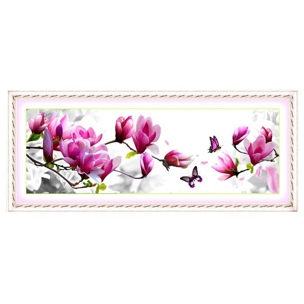 Cross needle DIY Handmade Needlework Set Embroidery Kit Precise Printed Cross-needle Set Home Decoration - Magnolia
Cross needle DIY Handmade Needlework Set Embroidery Kit Precise Printed Cross-needle Set Home Decoration - Magnolia