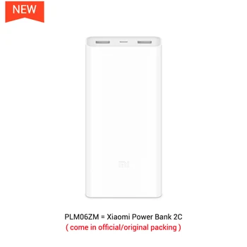 Xiaomi Power Bank 3 PLM18ZM 20000mAh 18W Two-way Quick Charge Type-C Micro Input Power Bank for iPhone 11 Pro XR X for Samsung
Xiaomi Power Bank 3 PLM18ZM 20000mAh 18W Two-way Quick Charge Type-C Micro Input Power Bank for iPhone 11 Pro XR X for Samsung